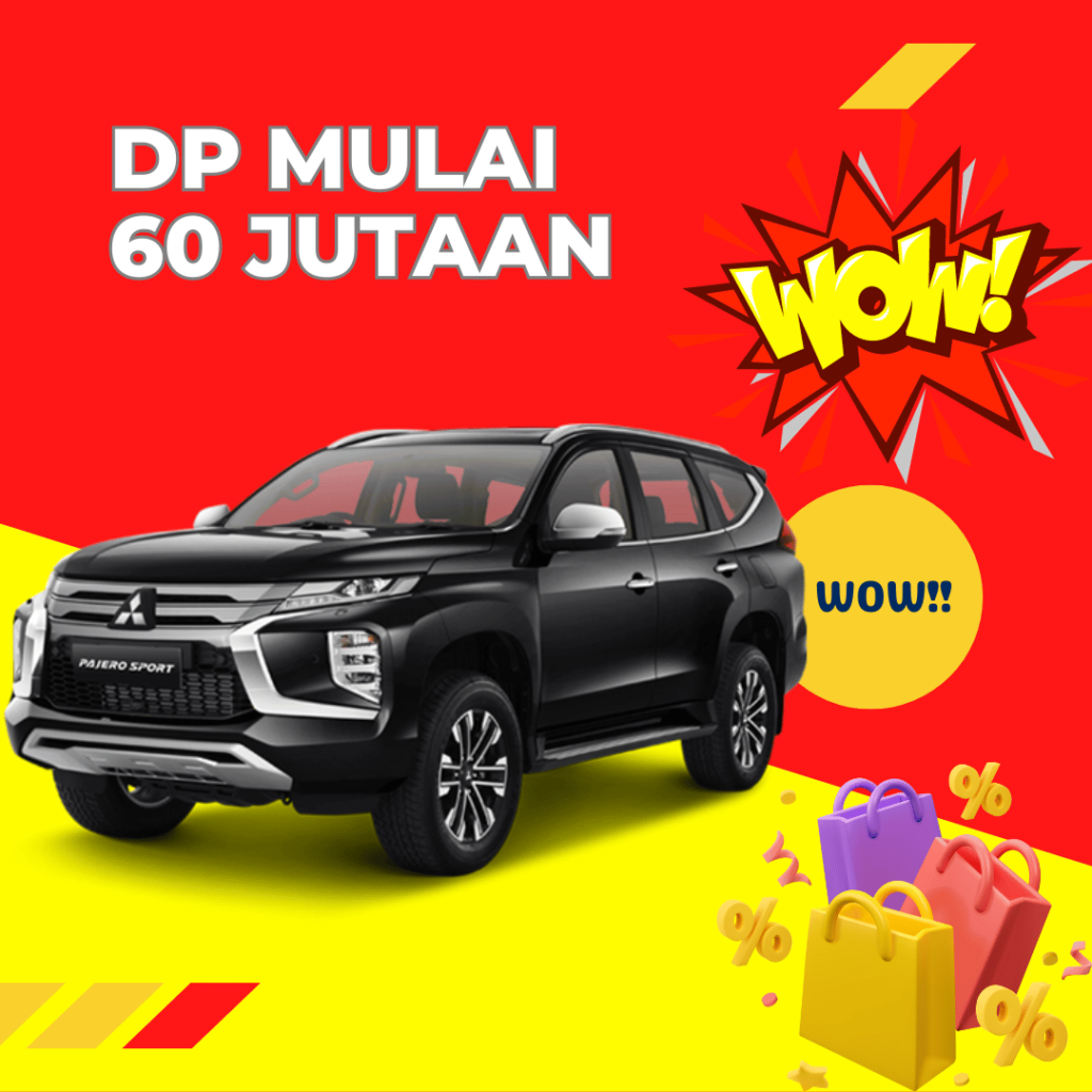 promo mitsubishi jakarta pusat - kredit pajero sport DP Ringan