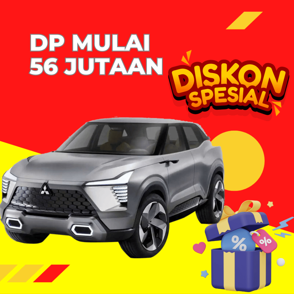 promo mitsubishi jakarta pusat - kredit xforce DP Ringan