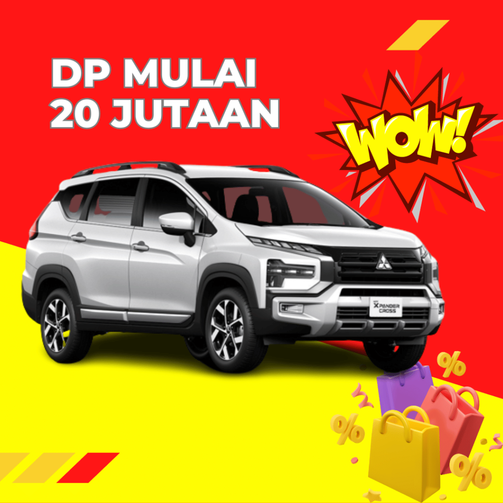 promo mitsubishi jakarta pusat - kredit xpander cross DP Ringan